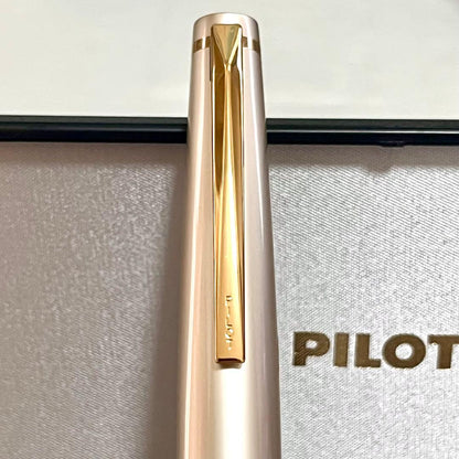 Pilot Elite 95S fountain pen in deep red with 14K fine nib and short size