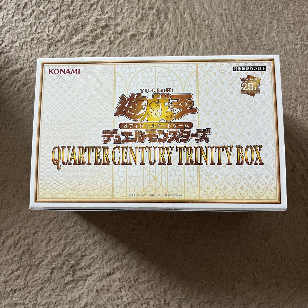 Yu-Gi-Oh Yu-Gi-Oh! Quarter Century Duelist Trinity Box Box — Japanese