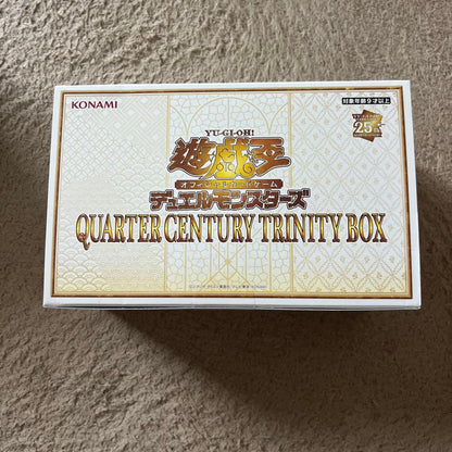 Yu-Gi-Oh Yu-Gi-Oh! Quarter Century Duelist Trinity Box Box — Japanese