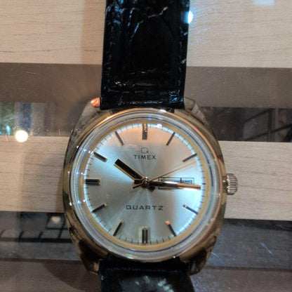 TIMEX Silver/Gold Quartz Men's Watch — Japanese