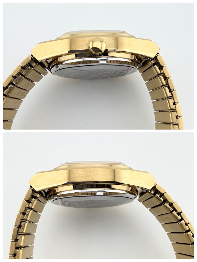 TIMEX Reissue 1983 E-Line Gold Automatic Men's Watch — Japanese