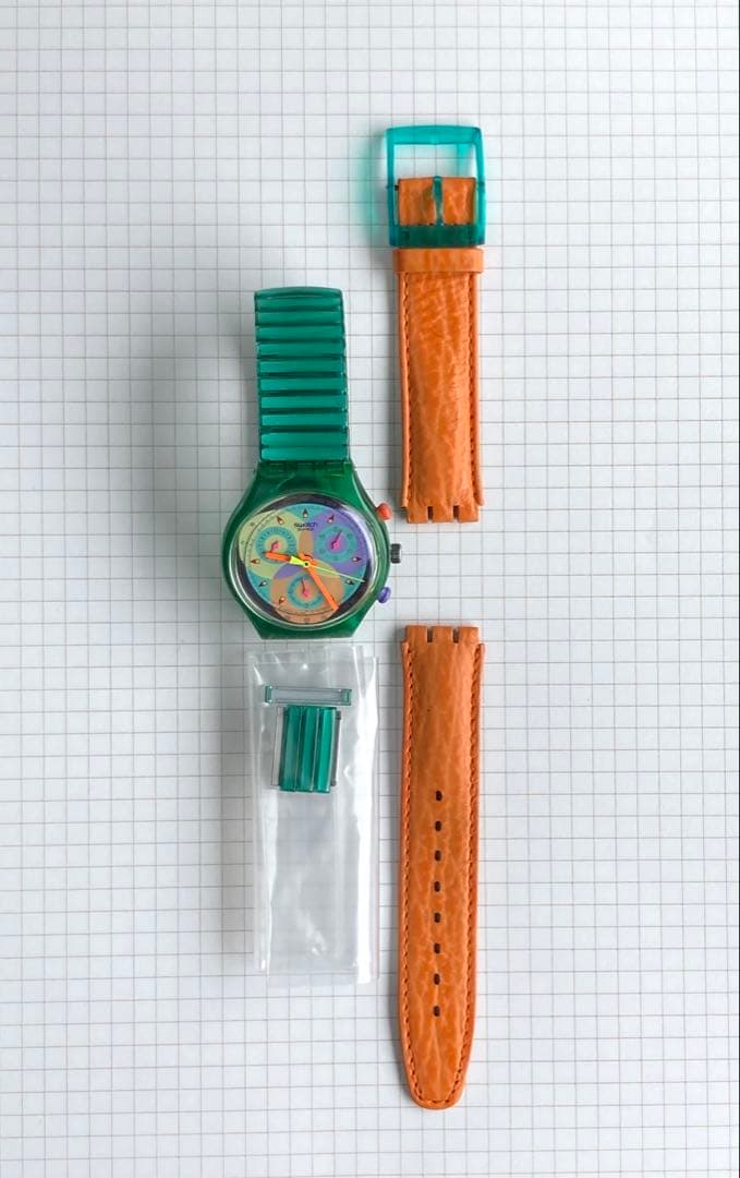 swatch SCL102 Quartz Men's — Japanese