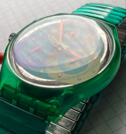 swatch SCL102 Quartz Men's — Japanese