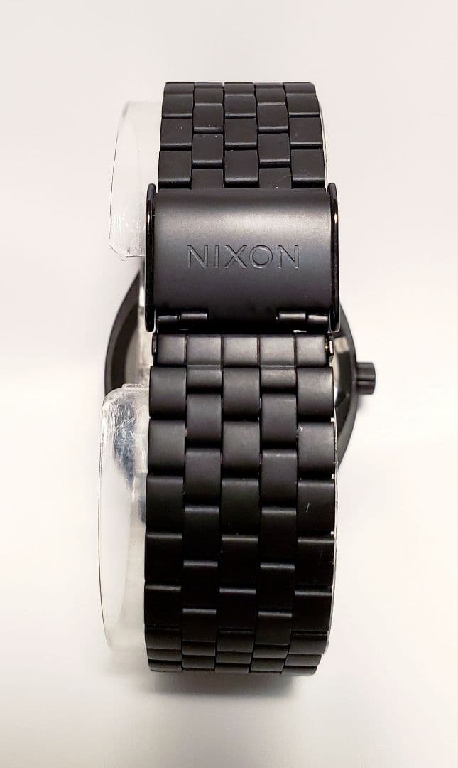NIXON Time Teller All Black Rose Gold Quartz Men's Watch — Japanese