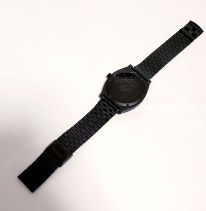 NIXON Time Teller All Black Rose Gold Quartz Men's Watch — Japanese