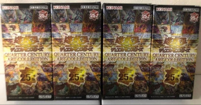 Yu-Gi-Oh Yu-Gi-Oh! QUARTER CENTURY ART COLLECTION Box — Japanese