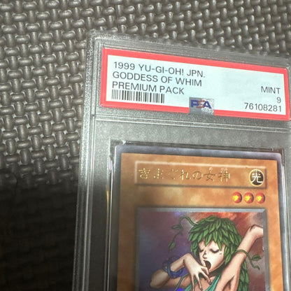 PSA 10 Yu-Gi-Oh Whimsical Goddess — Japanese