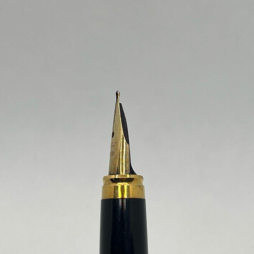 PILOT Cavalier Fountain Pen M with dark brown marble metal body, medium tip, made in Japan