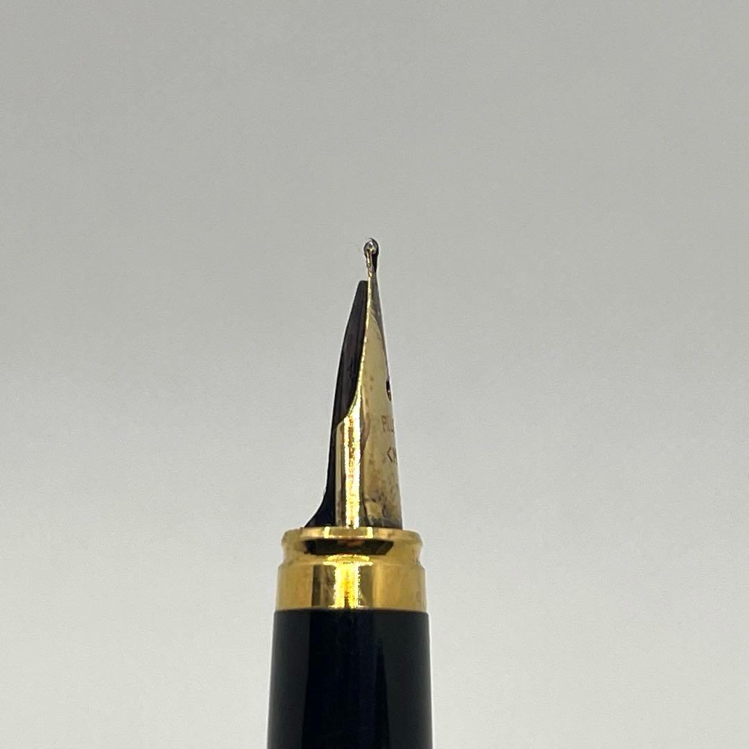 PILOT Cavalier Fountain Pen M with dark brown marble metal body, medium tip, made in Japan