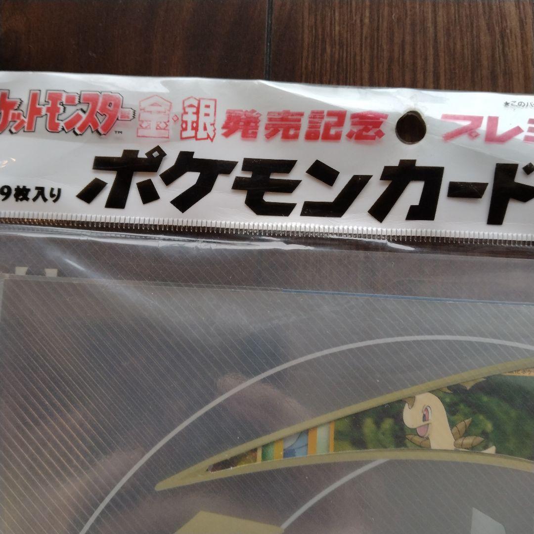 Pokemon Price Drop Pokémon Card Neo Gold and Silver Release Commemoration Premium File ( Pack — Japanese