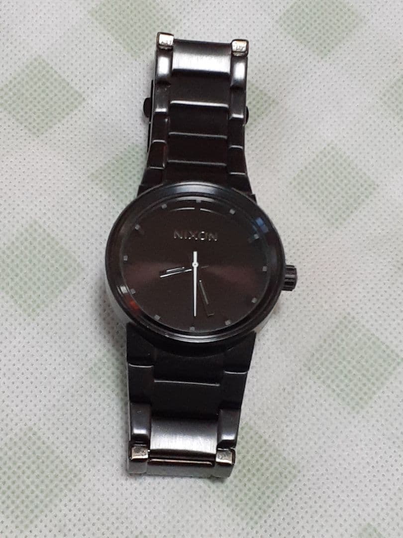 NIXON The Unit All Black Quartz Men's Watch — Japanese