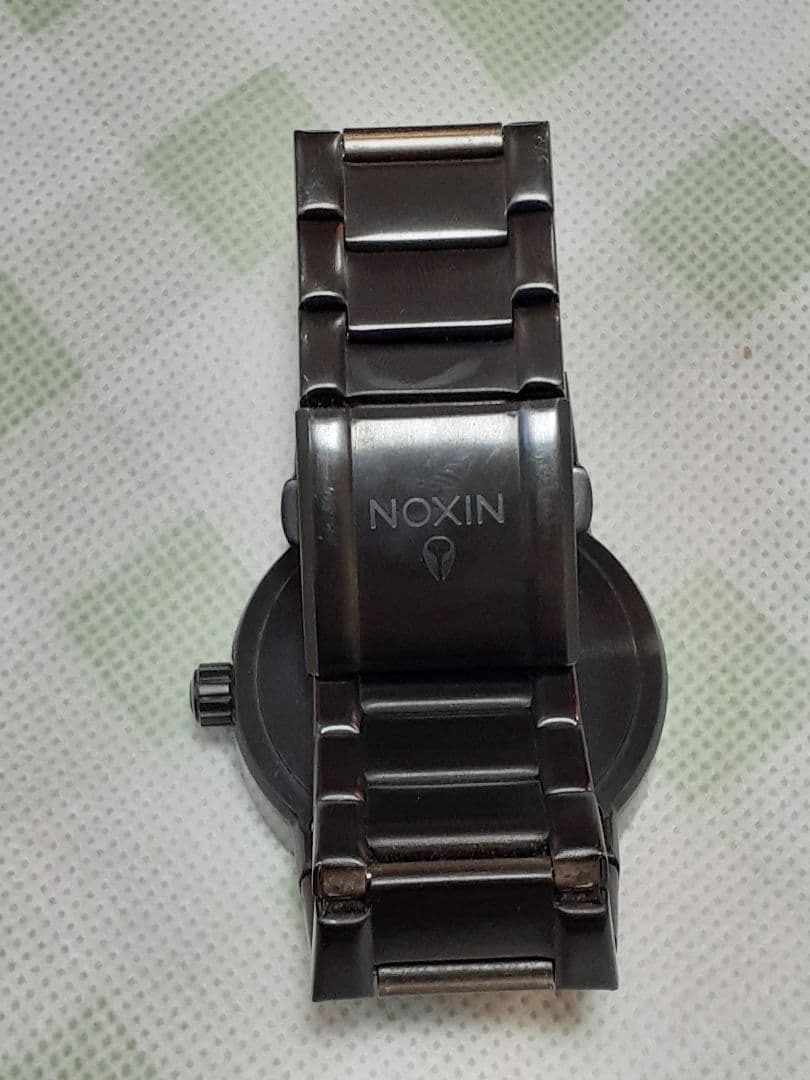 NIXON The Unit All Black Quartz Men's Watch — Japanese