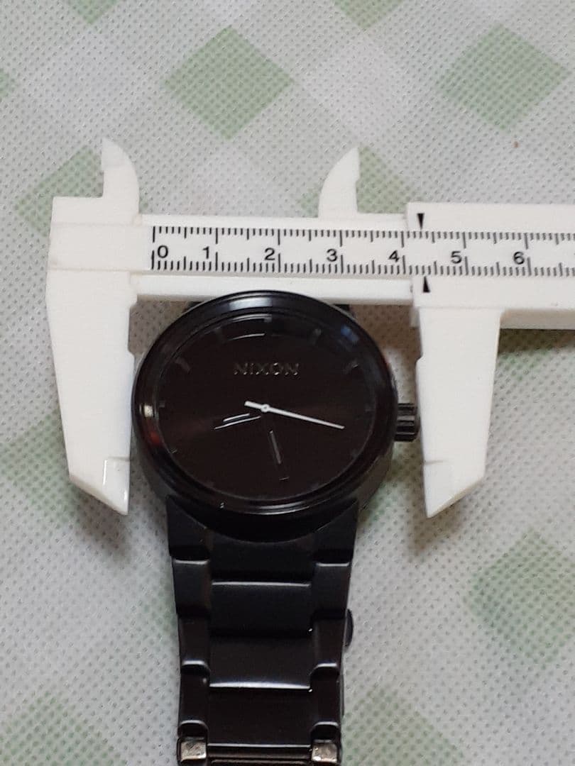 NIXON The Unit All Black Quartz Men's Watch — Japanese
