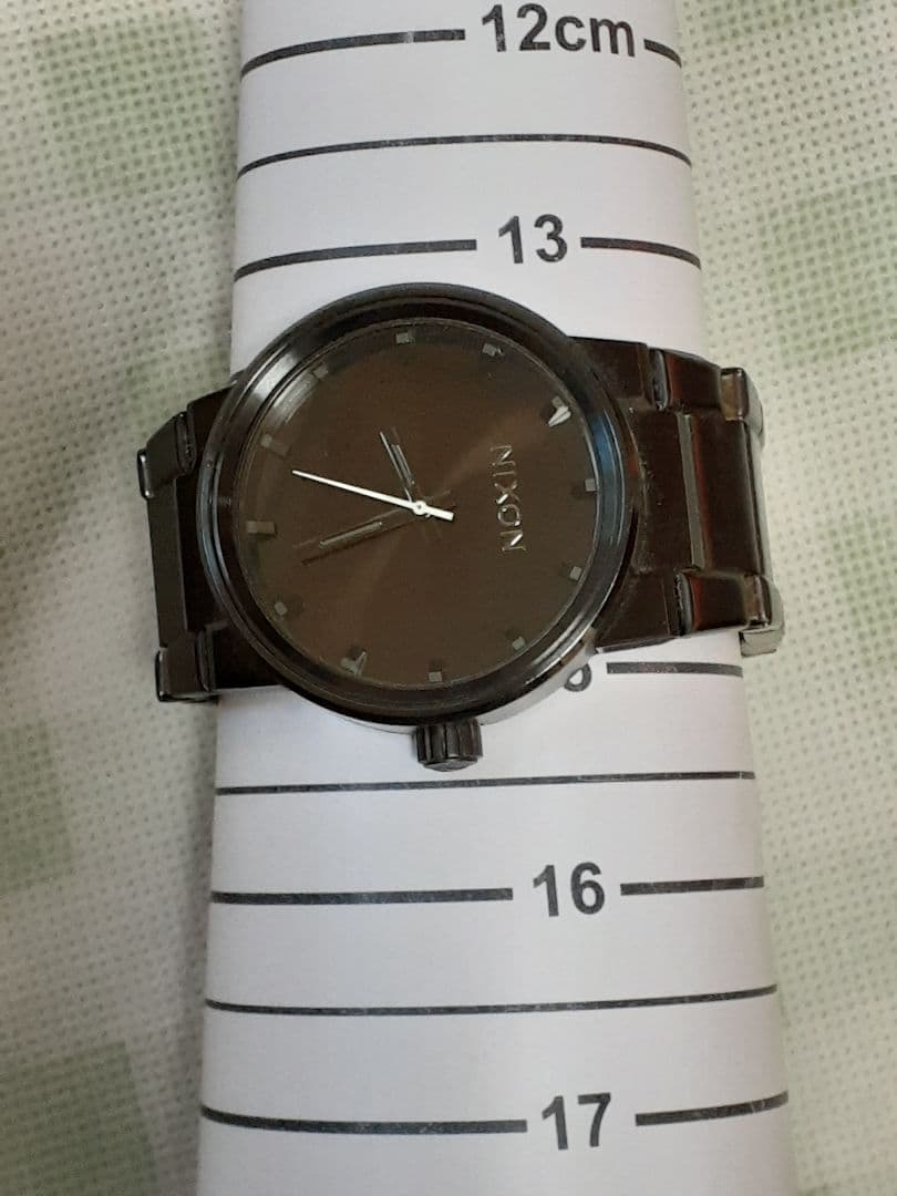 NIXON The Unit All Black Quartz Men's Watch — Japanese