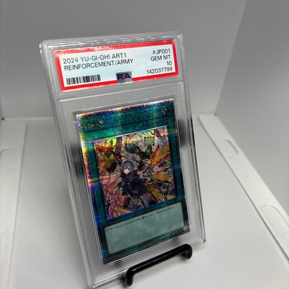 PSA 10 Yu-Gi-Oh Reinforcements of the Abyss QCSE — Japanese