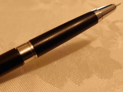 PILOT H-1003 black 0.3mm mechanical pencil with double click mechanism and lead holder