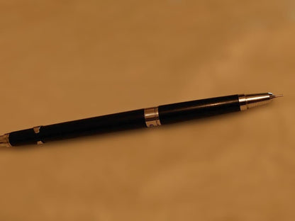 PILOT H-1003 black 0.3mm mechanical pencil with double click mechanism and lead holder