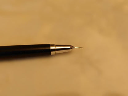 PILOT H-1003 black 0.3mm mechanical pencil with double click mechanism and lead holder