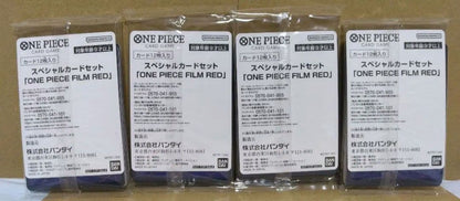 One Piece ONE PIECE Card Game Movie Ticket Holder Bonus 4-Pack Pack — Japanese