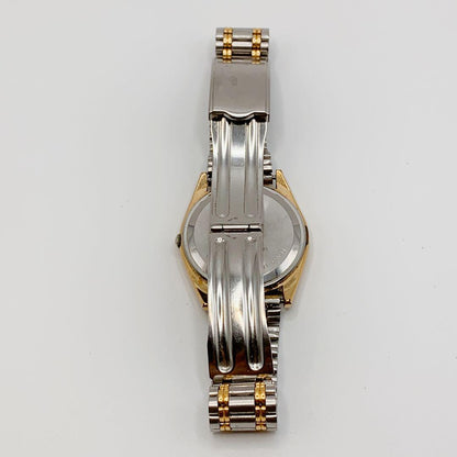 SEIKO 80s Gold Quartz Combo Men's Watch — Japanese