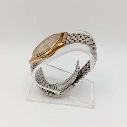 SEIKO 80s Gold Quartz Combo Men's Watch — Japanese