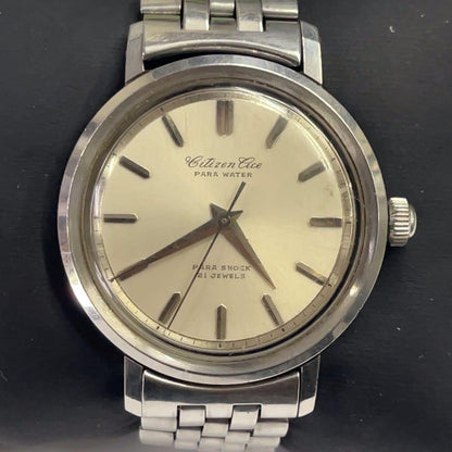 Citizen シチズン エースパラウォーター 21石 ケース37mm 1960年 Automatic Men's Watch — Japanese