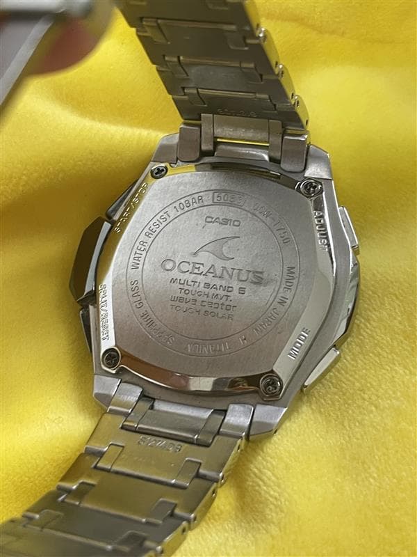 CASIO OCW-T750 Solar Men's Watch — Japanese