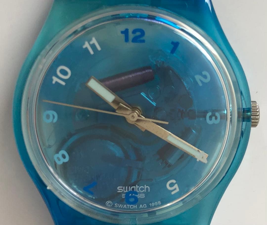 swatch OIL ON WATER Analog Men's — Japanese