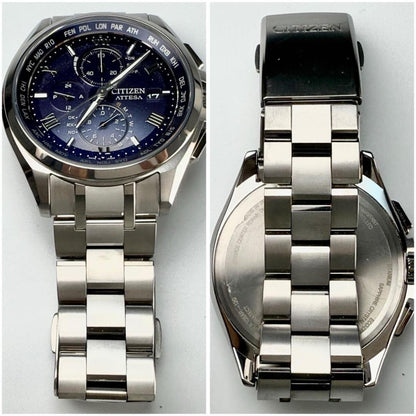 Citizen ATTESA CB5000-50L Solar Men's Watch — Japanese
