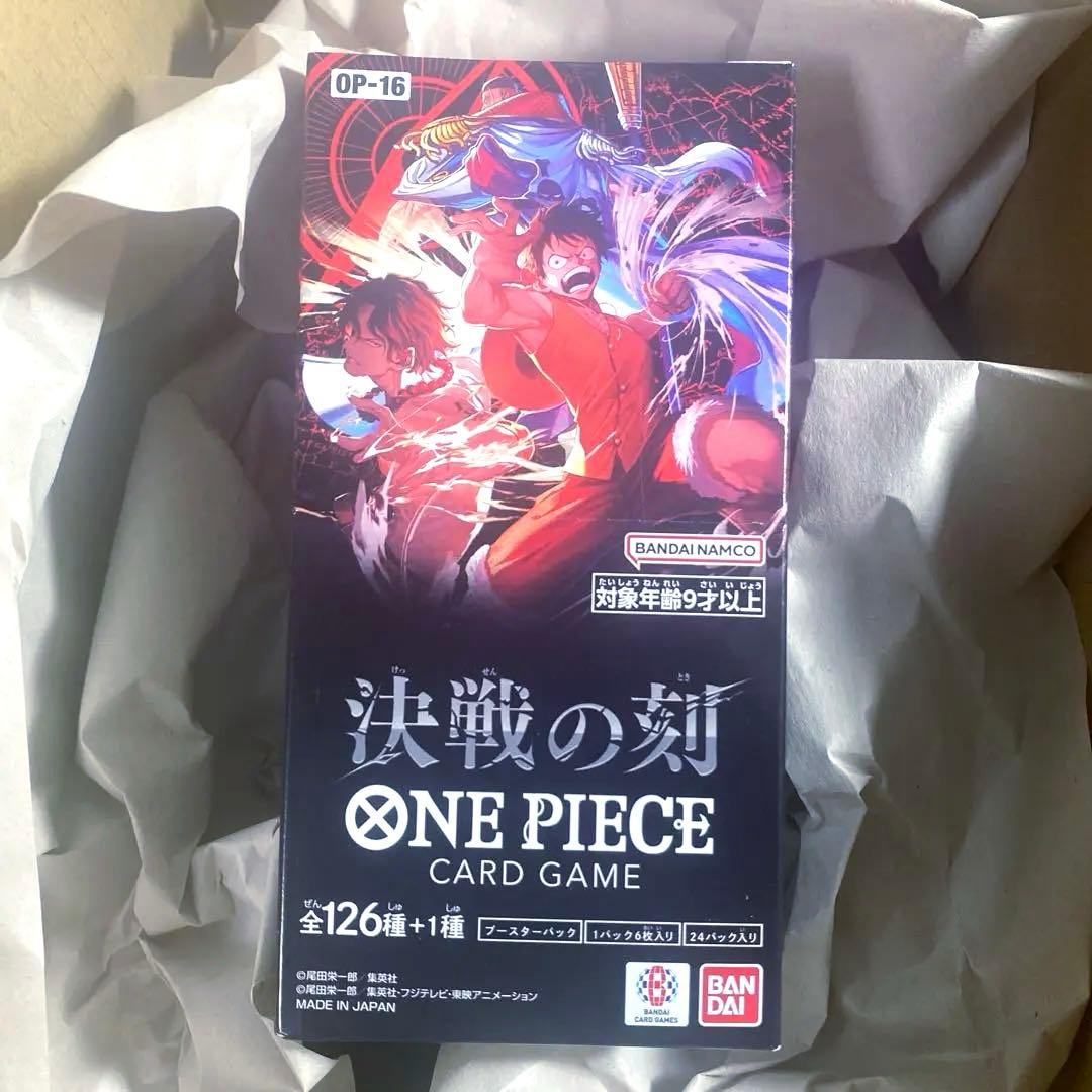 One Piece One Piece Card - Clash of the Decisive Moment with Tape Box — Japanese
