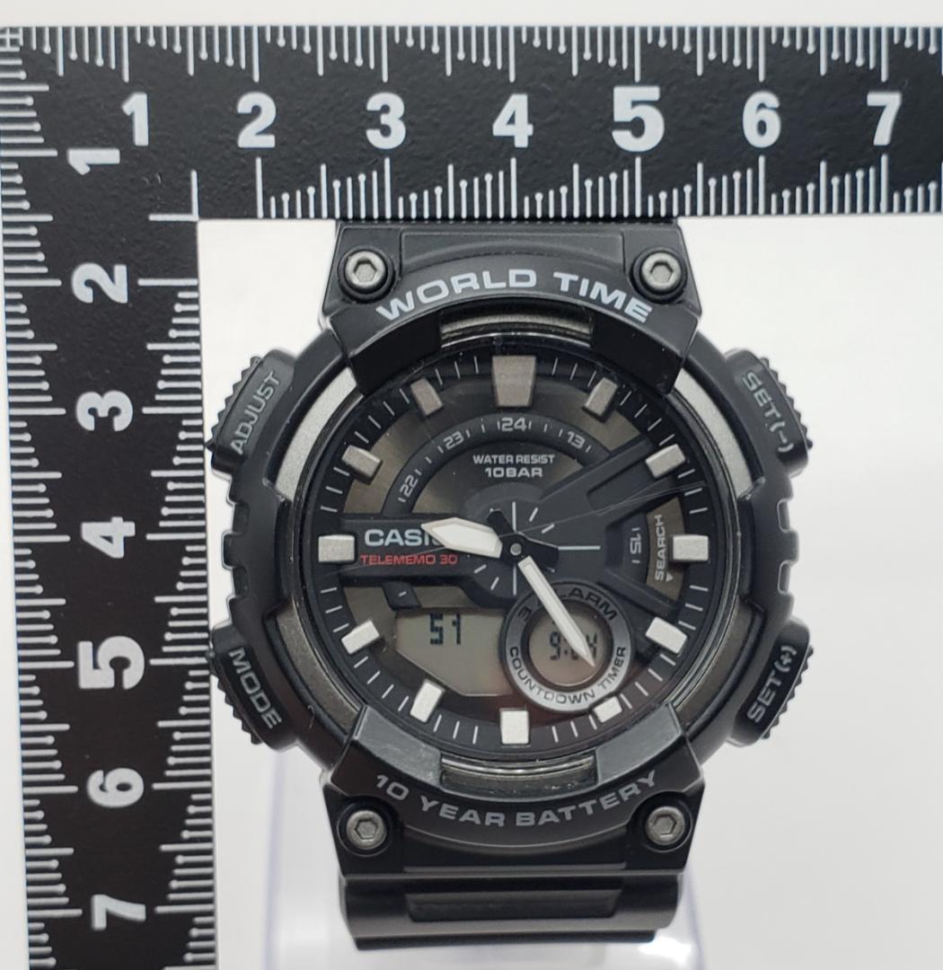 CASIO AEQ-110 Digital Men's Watch — Japanese