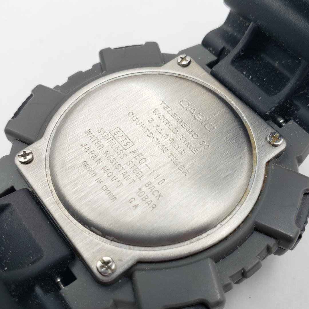 CASIO AEQ-110 Digital Men's Watch — Japanese