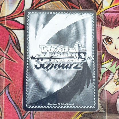 Weiss Schwarz Super Rare Beautiful Condition Weiss Schwarz Going Out Together Shiha Signed SP — Japanese