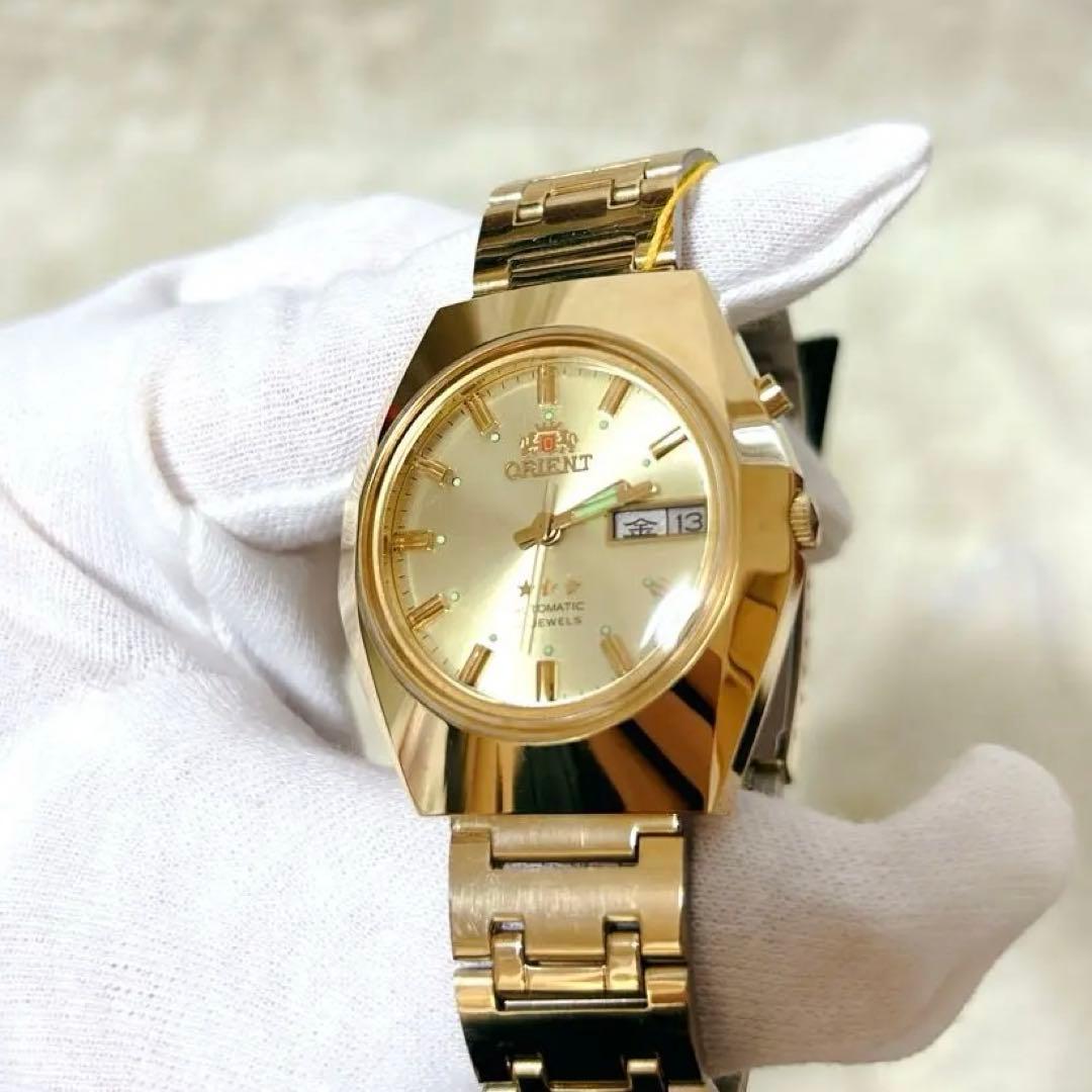 ORIENT 3Star Automatic Gold 21 Jewels Men's Watch — Japanese
