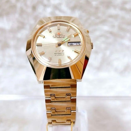 ORIENT 3Star Automatic Gold 21 Jewels Men's Watch — Japanese