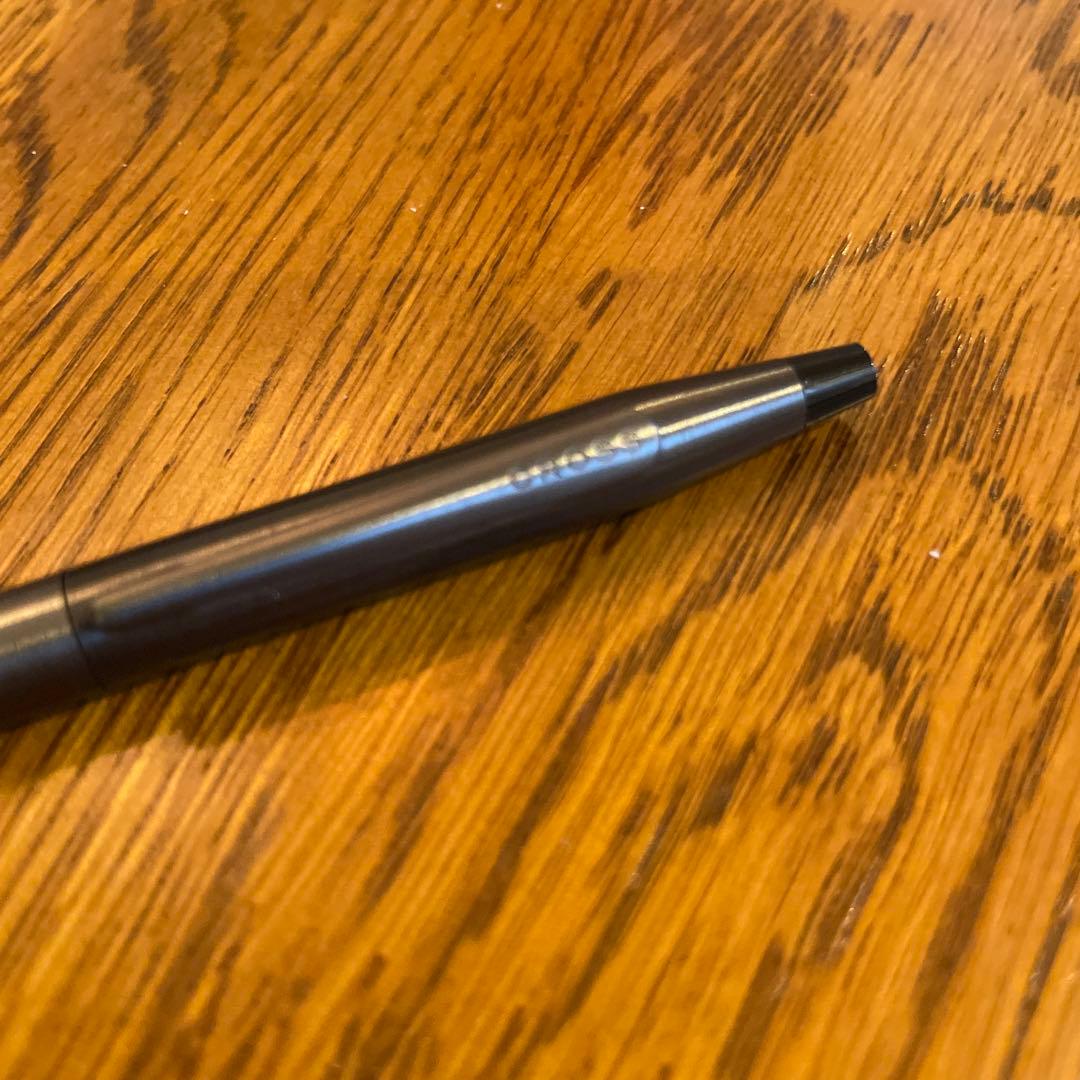Cross No. 29 ballpoint pen with black oil-based ink on a white background
