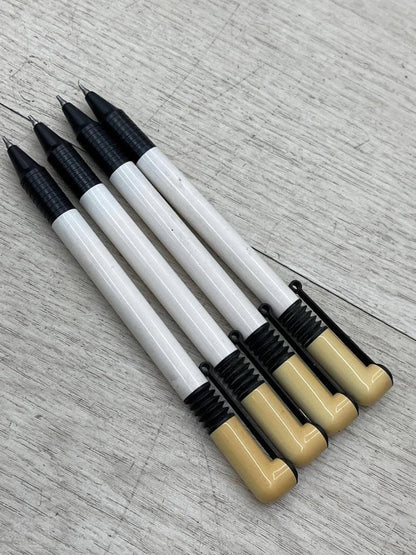 Set of 5 Pilot Palmarin mechanical pencils 0.5mm in blue and white with slight fading