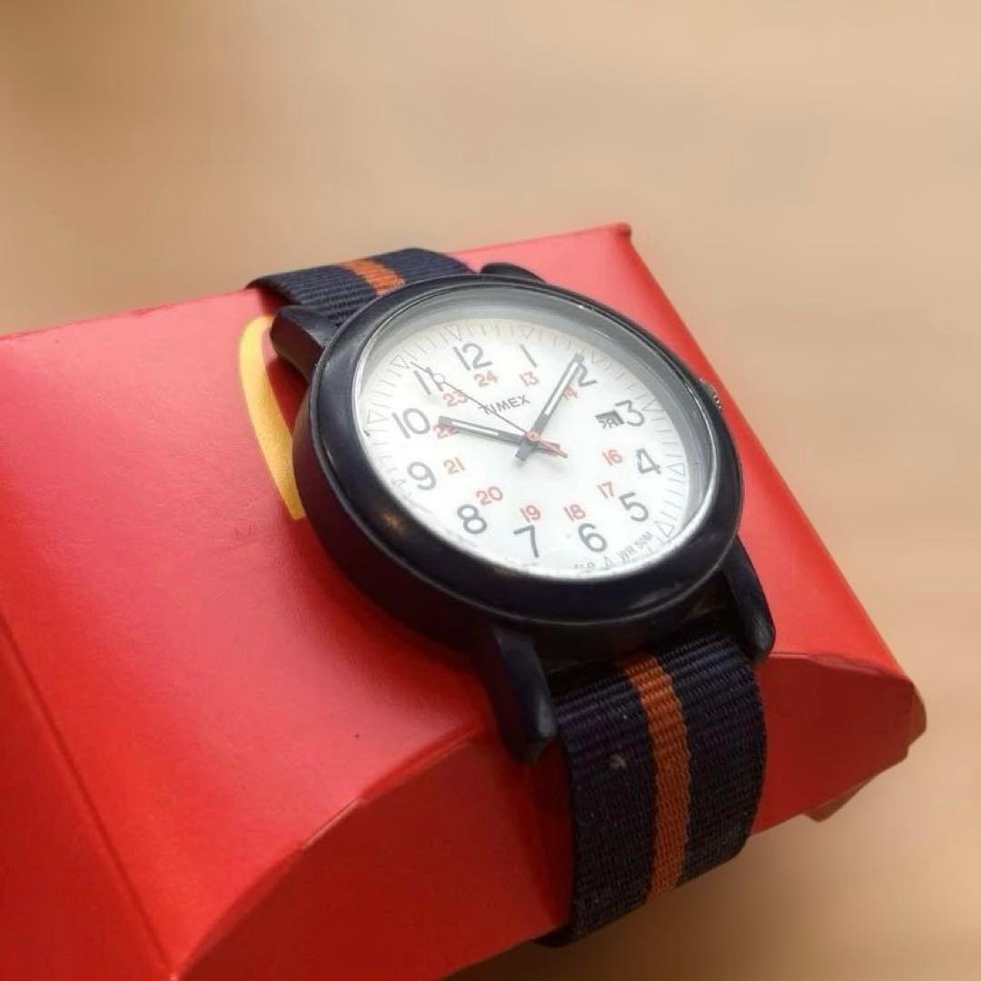 TIMEX × BEAMS CAMPER Quartz Men's Watch — Japanese