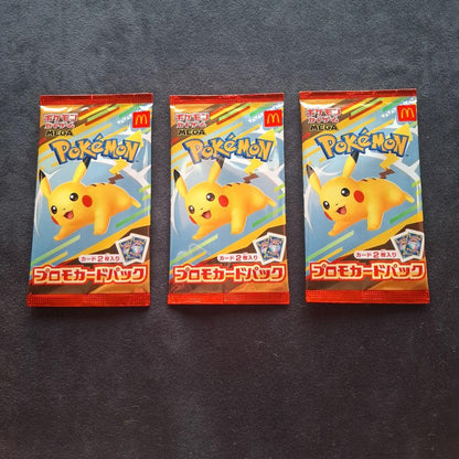 Pokemon Pokémon Card McDonald's Promo Card Pack 3 Pack Set Pack — Japanese