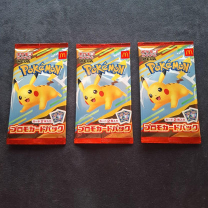 Pokemon Pokémon Card McDonald's Promo Card Pack 3 Pack Set Pack — Japanese