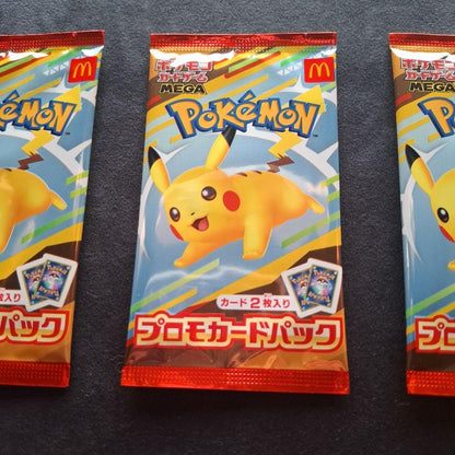 Pokemon Pokémon Card McDonald's Promo Card Pack 3 Pack Set Pack — Japanese