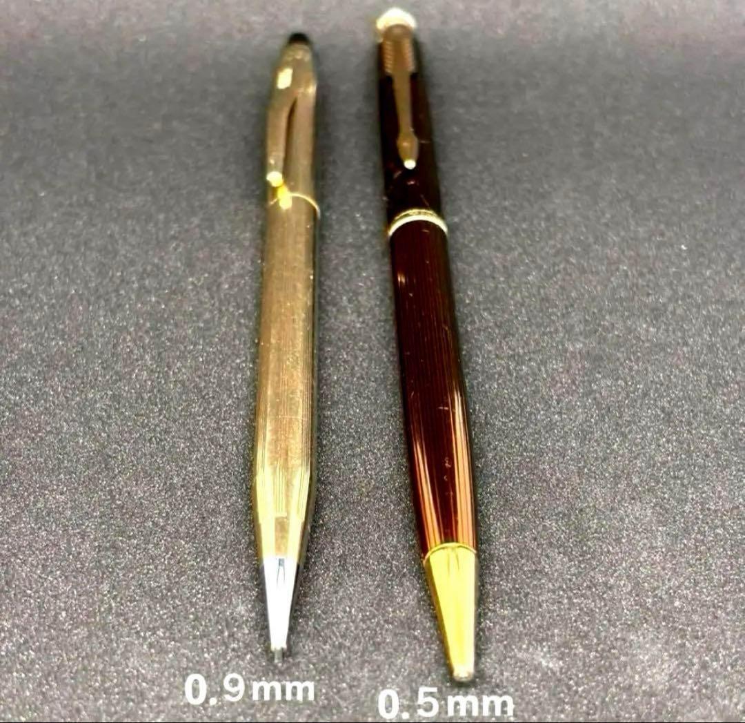 Cross Classic Century 10KT gold plated mechanical pencil with rotating lead advance and 0.9mm lead size