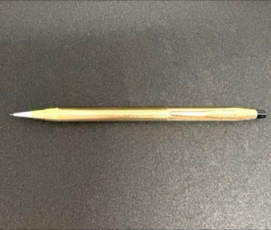 Cross Classic Century 10KT gold plated mechanical pencil with rotating lead advance and 0.9mm lead size