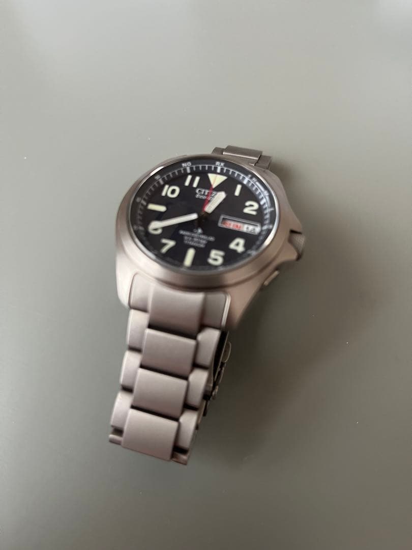 Citizen AT6080-53L Solar Men's Watch — Japanese