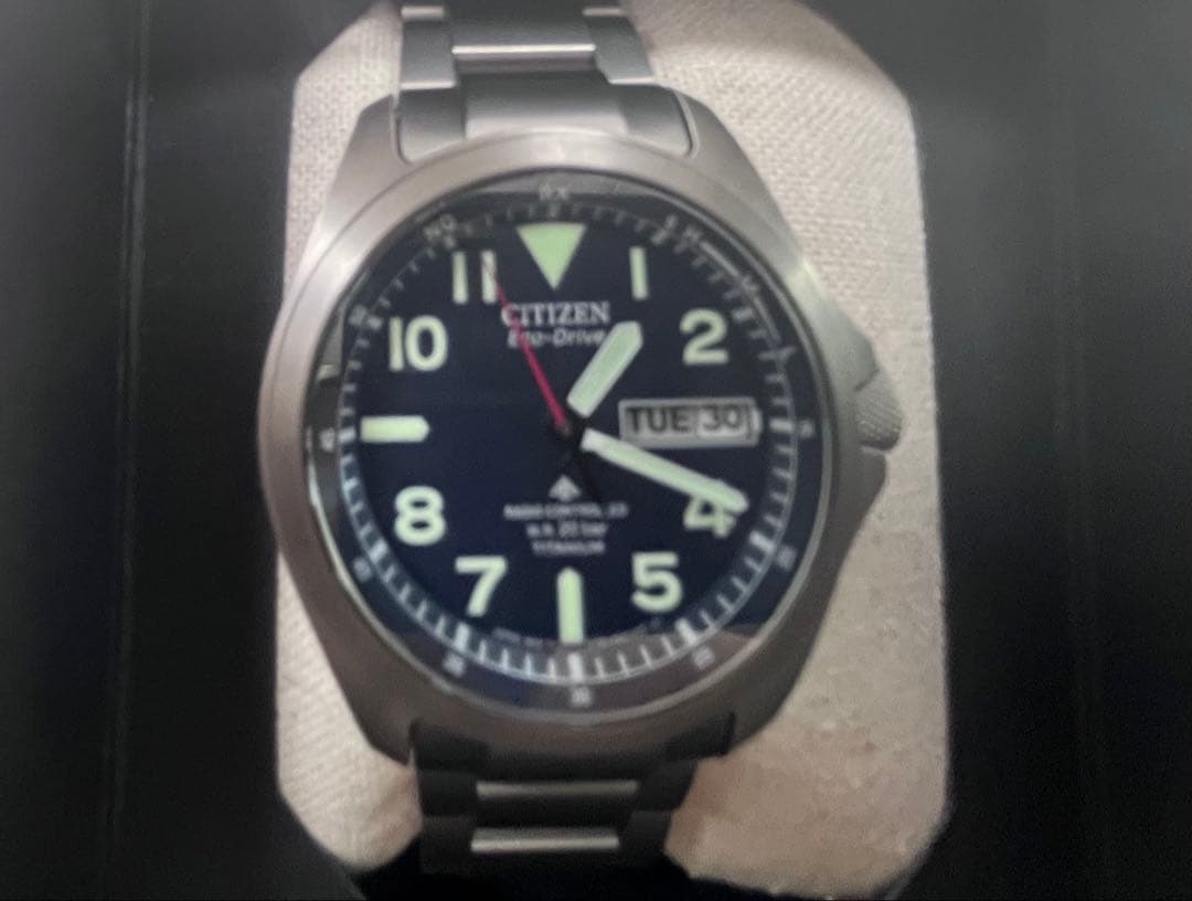 Citizen AT6080-53L Solar Men's Watch — Japanese
