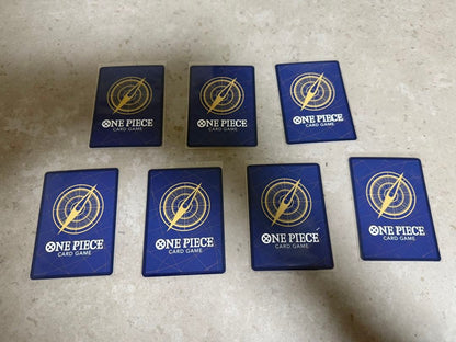 One Piece One Piece Card Game Comic Parallel 7-Card Set R — Japanese