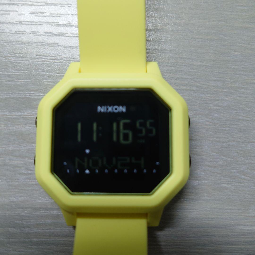 NIXON Siren Digital Citrus Men's Watch — Japanese