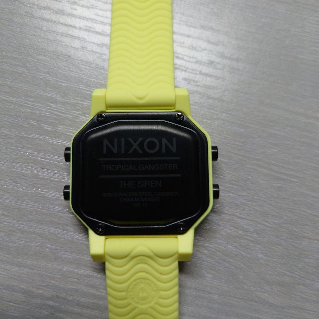 NIXON Siren Digital Citrus Men's Watch — Japanese