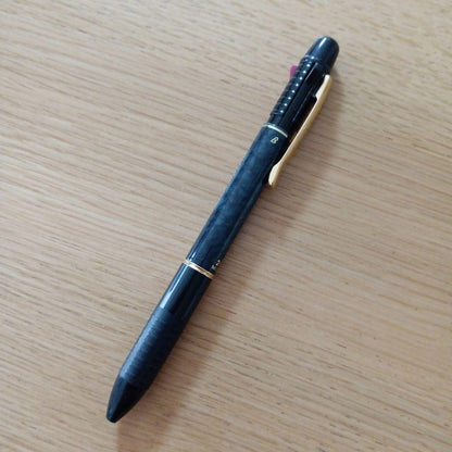 Pilot Multi-function Pen Black 2+1 with black and red ink and black barrel model BKHM-200R-B
