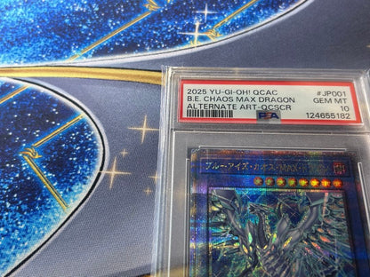 PSA 10 Yu-Gi-Oh Blue-Eyes Chaos Max Dragon — Japanese